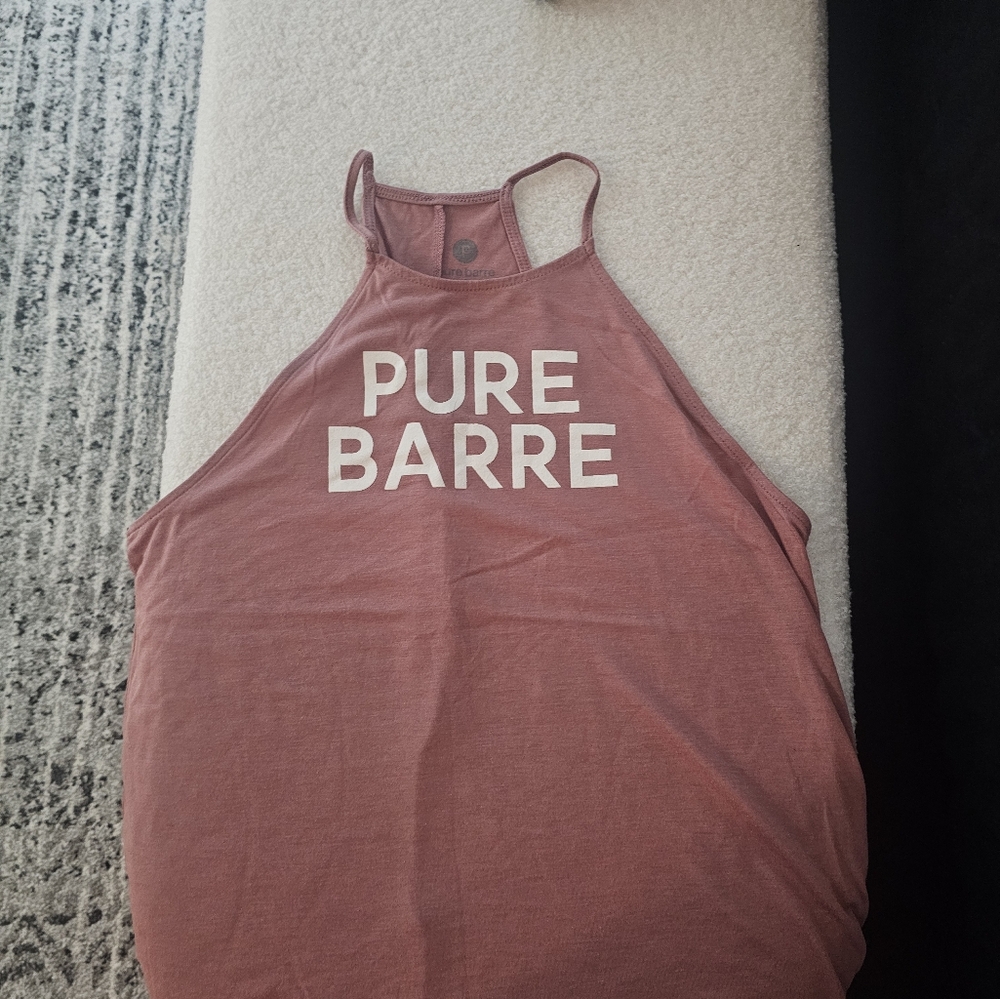 Pure Barre Pink Tank Top